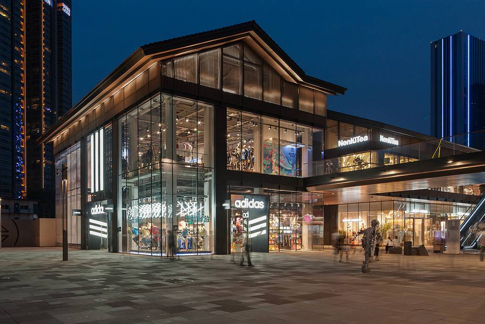 成都太古里步行街實(shí)體店設(shè)計參考圖